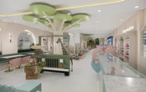 Thi công cà phê Kids trọn gói