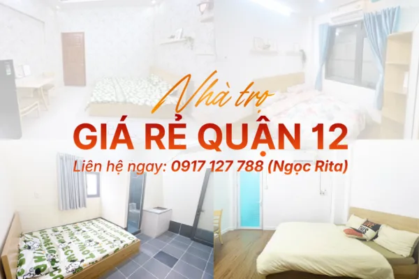 Nhà trọ quận 12 giá rẻ Ngọc Rita
