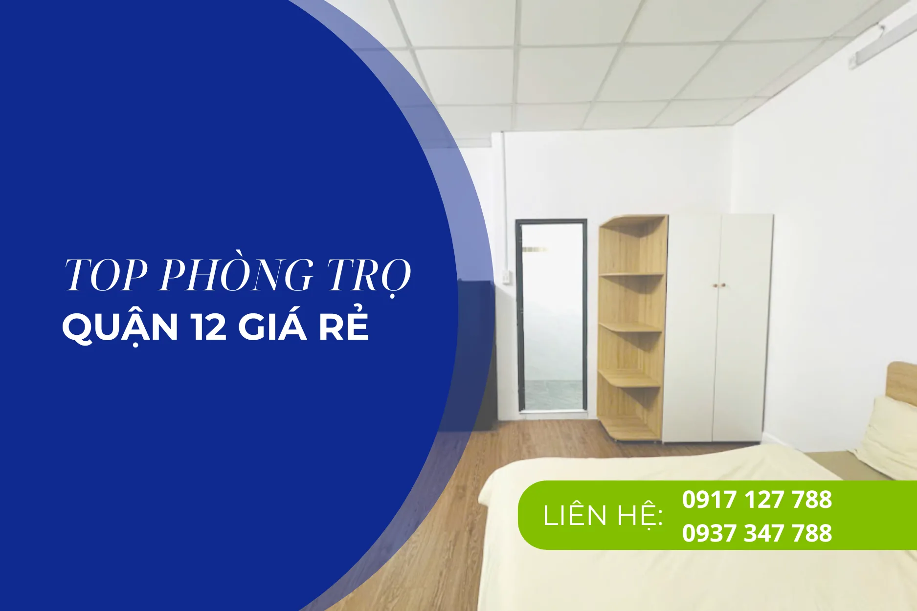 Top phòng trọ Quận 12 giá rẻ